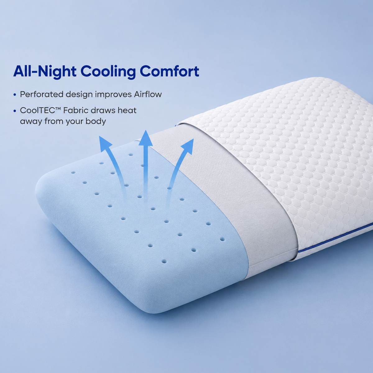 CoolTEC Memory Foam Pillow