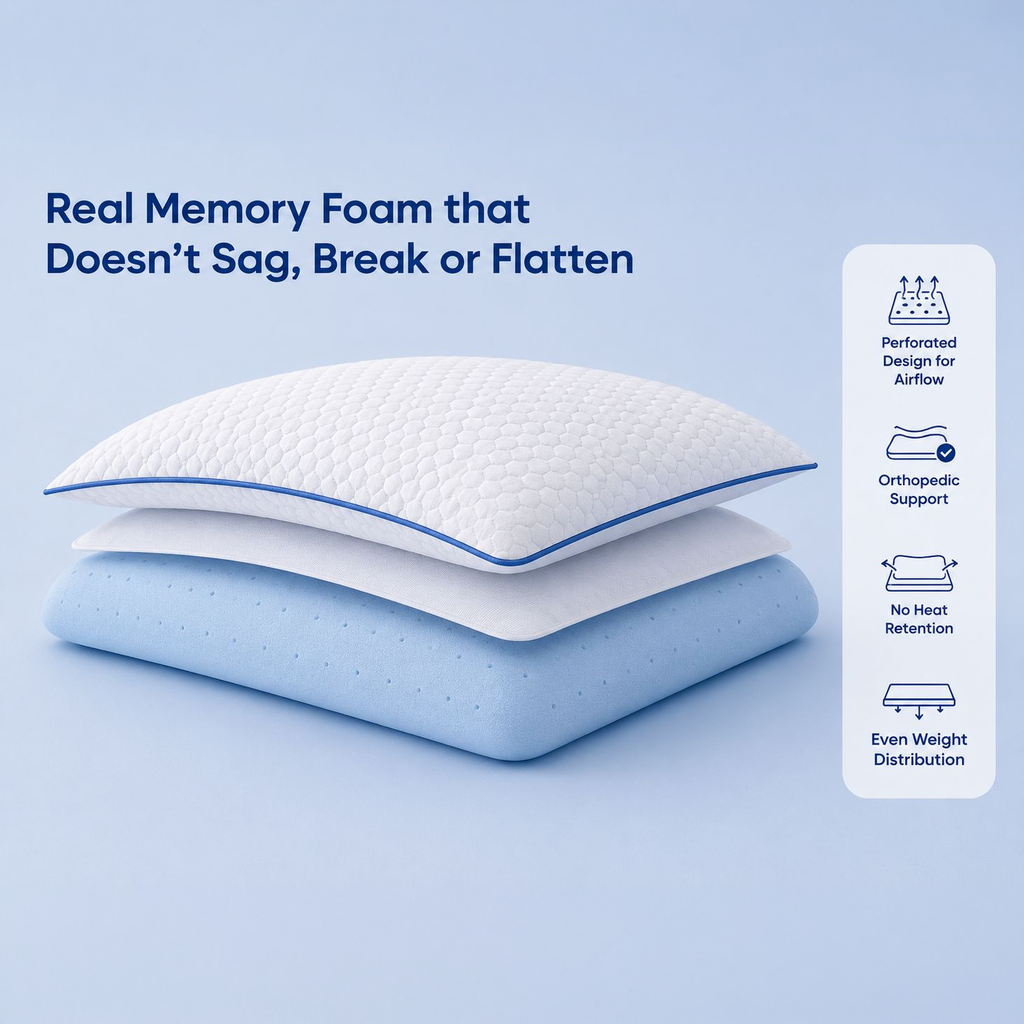 CoolTEC Memory Foam Pillow