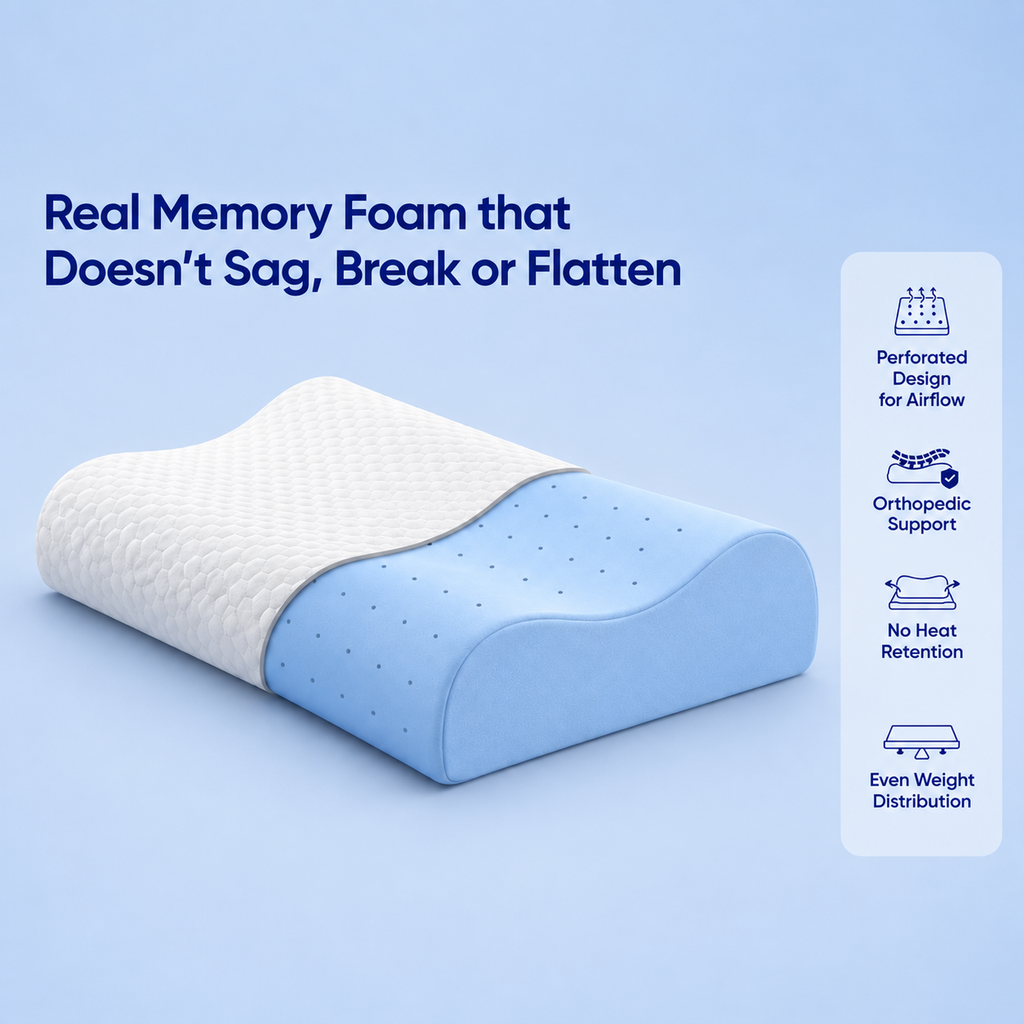 Contour SoftTouch Memory Foam Pillow